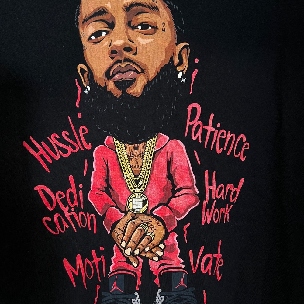 Nipsey Hussle cartoon Tshirt